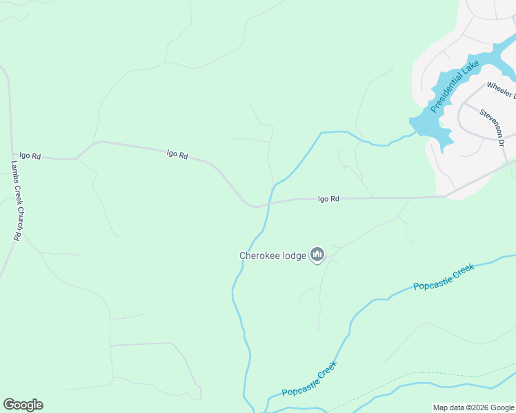 map of restaurants, bars, coffee shops, grocery stores, and more near 5299 Igo Road in King George