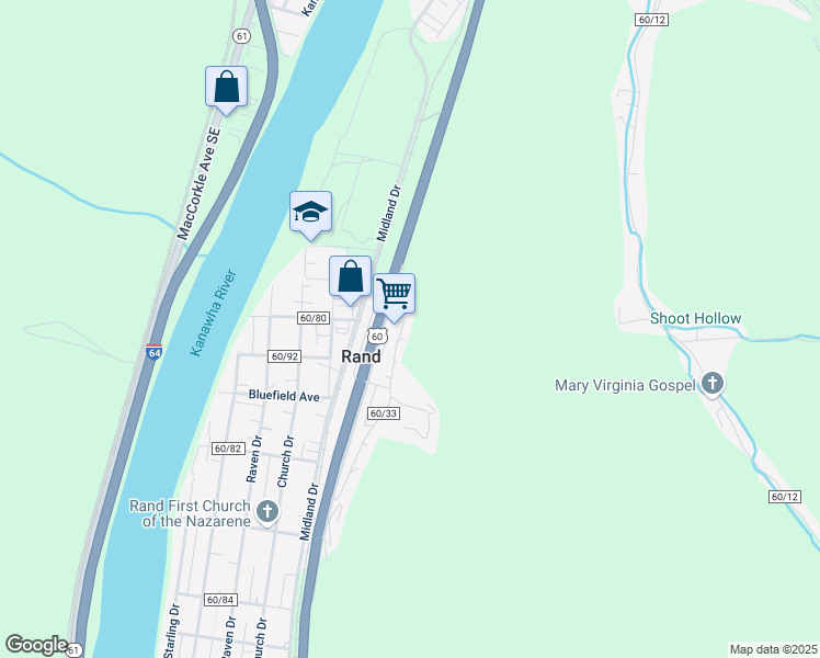 map of restaurants, bars, coffee shops, grocery stores, and more near 3998 Jonquil Drive in Charleston