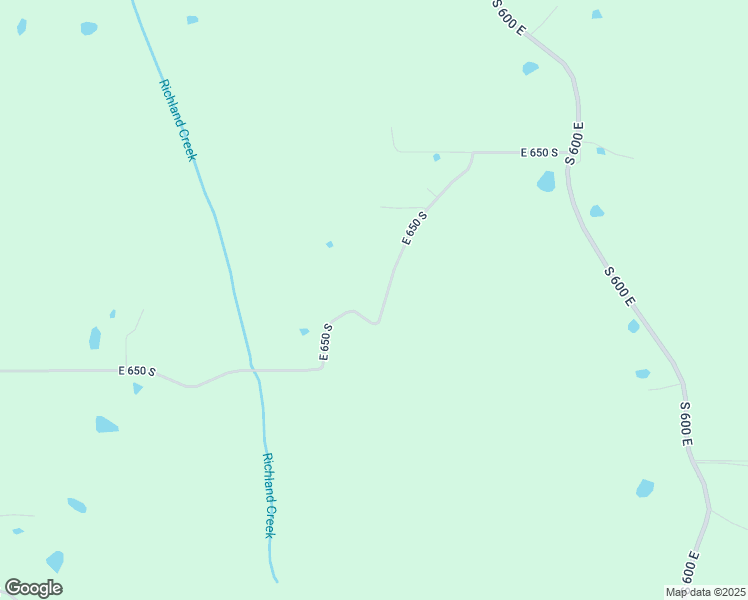 map of restaurants, bars, coffee shops, grocery stores, and more near 5485 East 650 South in Saint Anthony