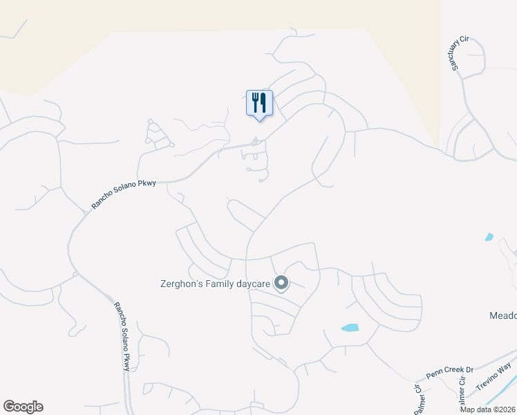 map of restaurants, bars, coffee shops, grocery stores, and more near 3248 Congressional Circle in Fairfield