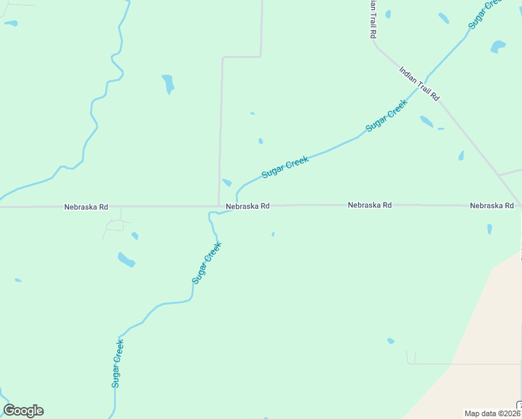 map of restaurants, bars, coffee shops, grocery stores, and more near 22184 Nebraska Road in Ashley