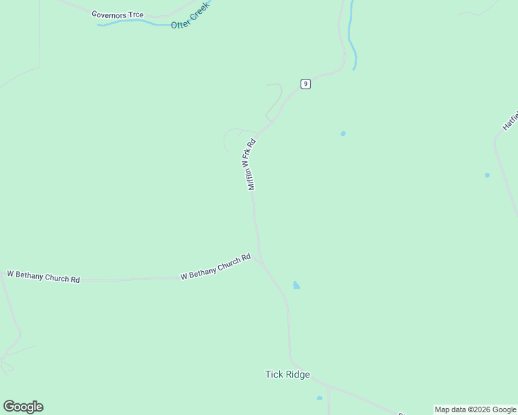 map of restaurants, bars, coffee shops, grocery stores, and more near 3021-4065 South Mifflin-West Fork Road in English