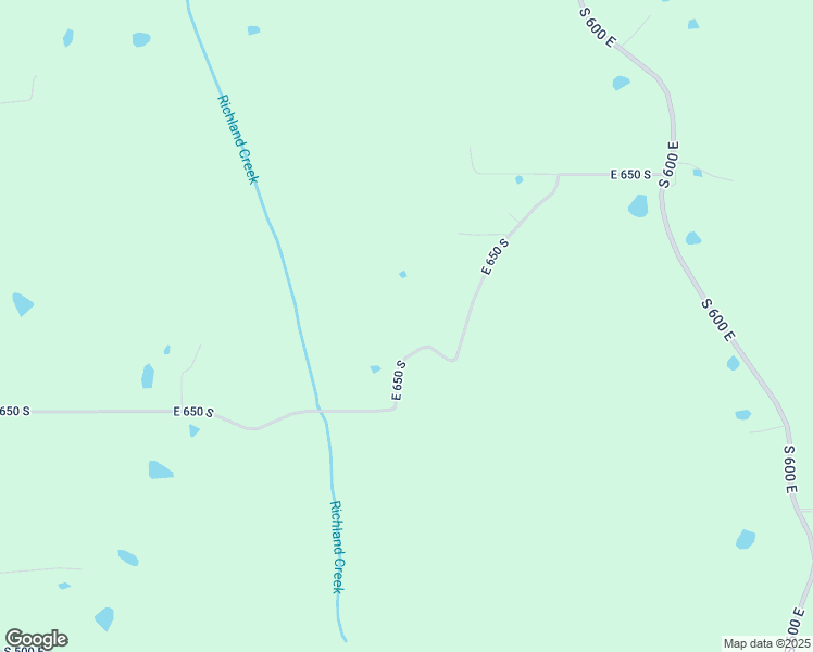 map of restaurants, bars, coffee shops, grocery stores, and more near 5485 East 650 South in Saint Anthony