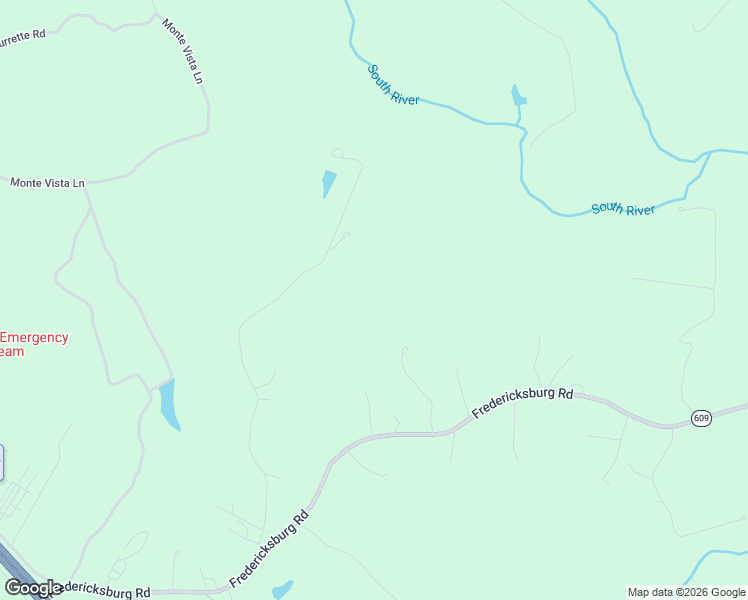 map of restaurants, bars, coffee shops, grocery stores, and more near 901 Fredericksburg Road in Ruckersville