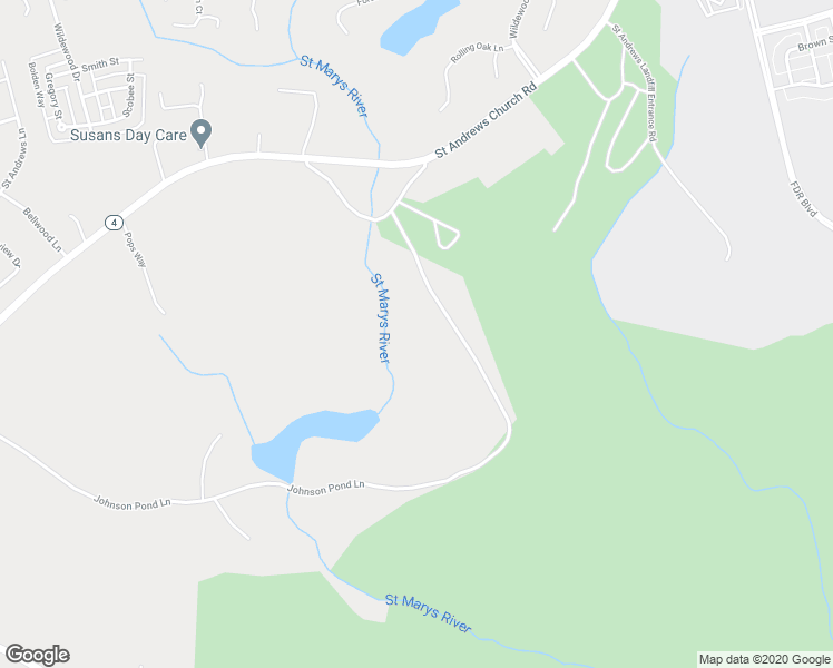 map of restaurants, bars, coffee shops, grocery stores, and more near 44605 Old Saint Andrews Church Road in California