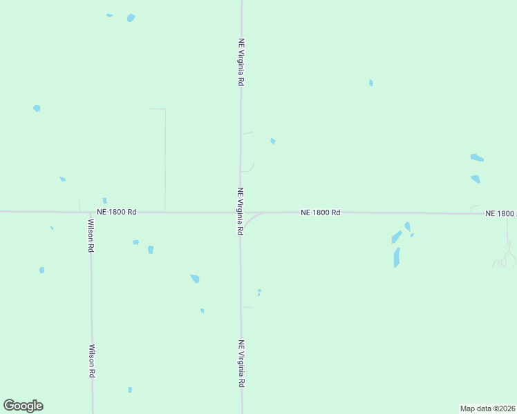 map of restaurants, bars, coffee shops, grocery stores, and more near 32701 Northeast 1800 Road in Centerville