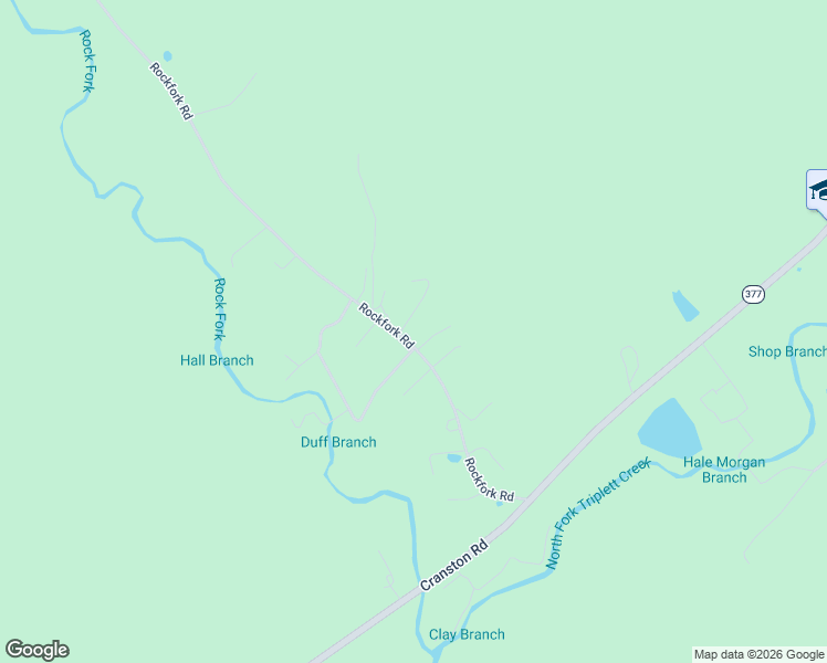 map of restaurants, bars, coffee shops, grocery stores, and more near 406 Rockfork Road in Morehead