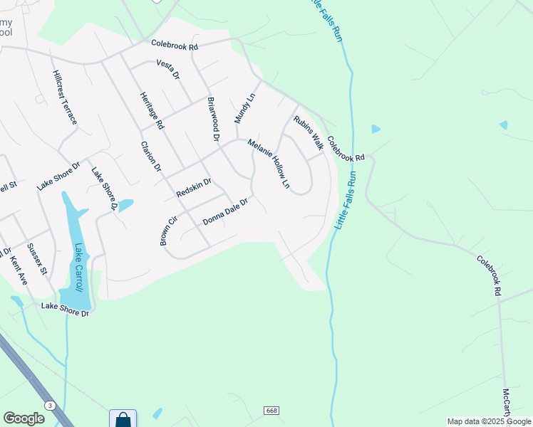 map of restaurants, bars, coffee shops, grocery stores, and more near 4 Twin Lake Court in Fredericksburg