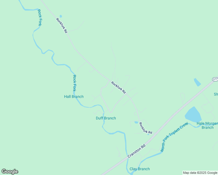map of restaurants, bars, coffee shops, grocery stores, and more near 615 Rockfork Road in Morehead