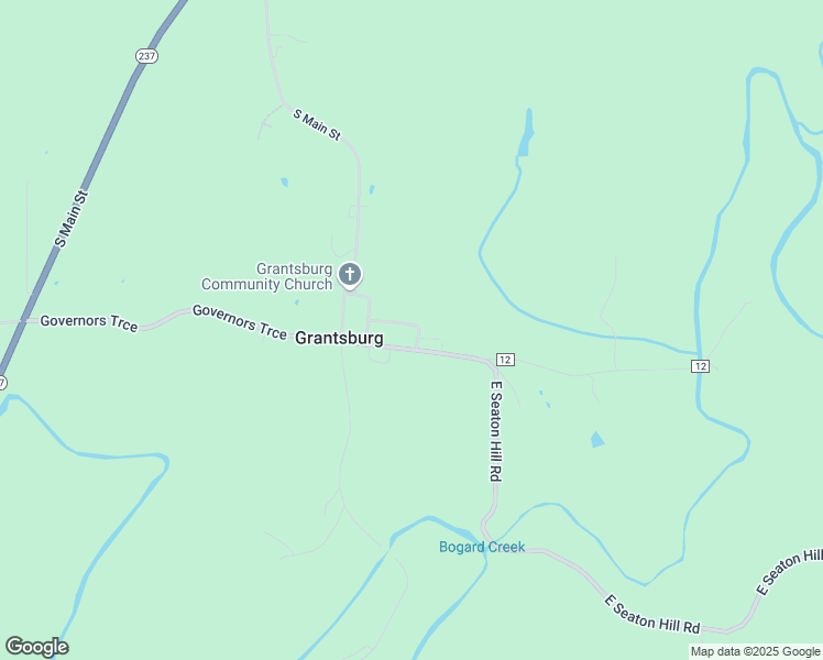 map of restaurants, bars, coffee shops, grocery stores, and more near 250 Scott Street in Grantsburg