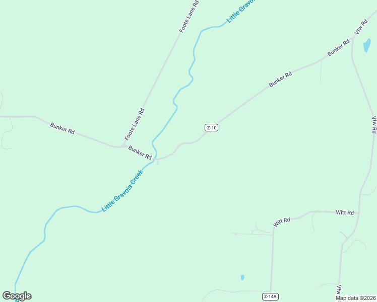 map of restaurants, bars, coffee shops, grocery stores, and more near 109-219 Bunker Road in Eldon