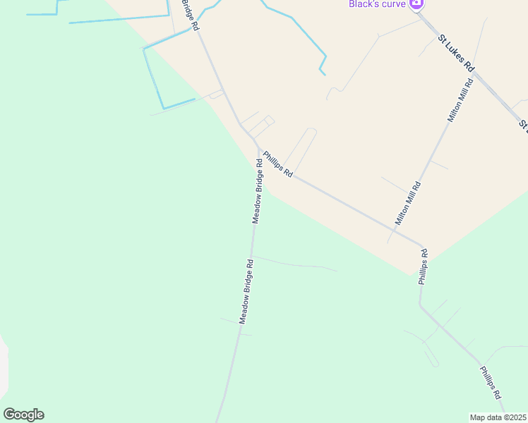 map of restaurants, bars, coffee shops, grocery stores, and more near 3493 Meadow Bridge Road in Eden