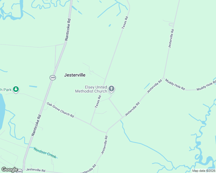 map of restaurants, bars, coffee shops, grocery stores, and more near 3375 Texas Rd in Bivalve
