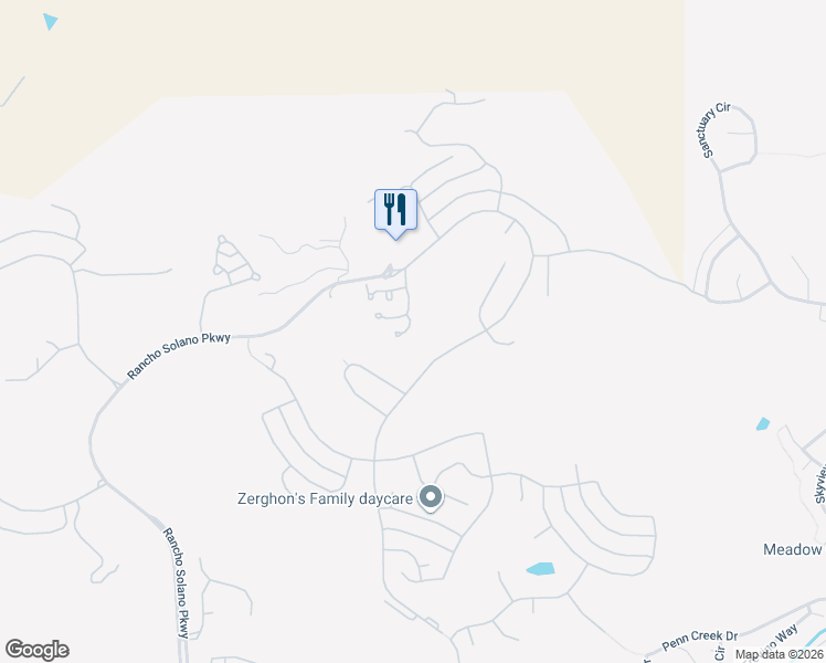 map of restaurants, bars, coffee shops, grocery stores, and more near in Fairfield