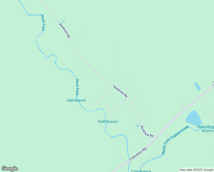 map of restaurants, bars, coffee shops, grocery stores, and more near 615 Rockfork Road in Morehead