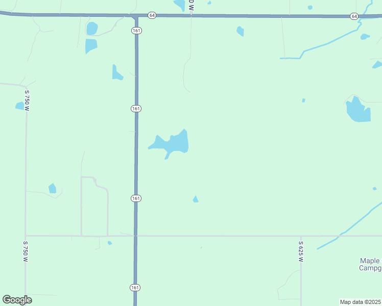 map of restaurants, bars, coffee shops, grocery stores, and more near 6150 Highway 161 in Huntingburg