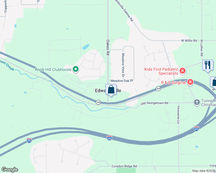 map of restaurants, bars, coffee shops, grocery stores, and more near 6491 Stillbrook Place in Georgetown