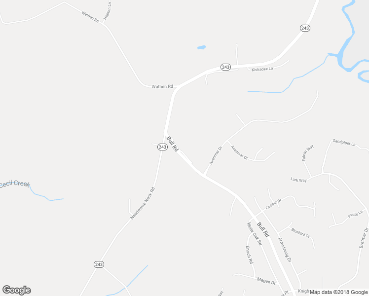 map of restaurants, bars, coffee shops, grocery stores, and more near 22622 Quiet Lane in Leonardtown