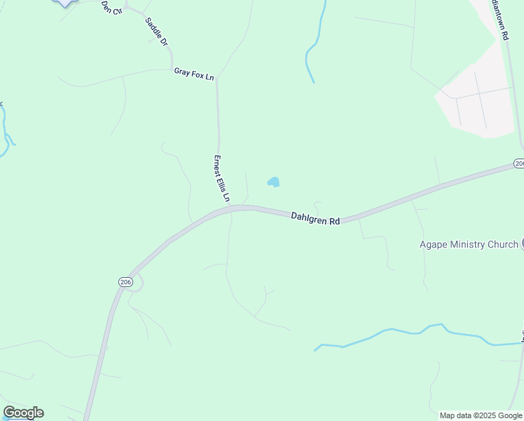 map of restaurants, bars, coffee shops, grocery stores, and more near 9030 Dahlgren Road in King George