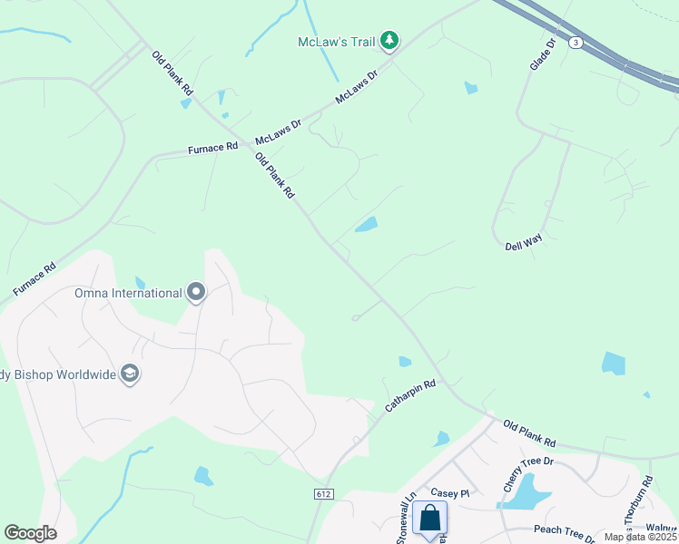 map of restaurants, bars, coffee shops, grocery stores, and more near 8110 Old Plank Road in Fredericksburg