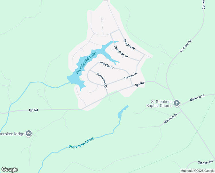 map of restaurants, bars, coffee shops, grocery stores, and more near 6184 Dawes Drive in King George