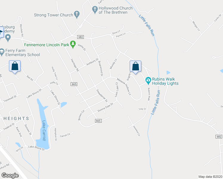 map of restaurants, bars, coffee shops, grocery stores, and more near 68 Briarwood Drive in Falmouth