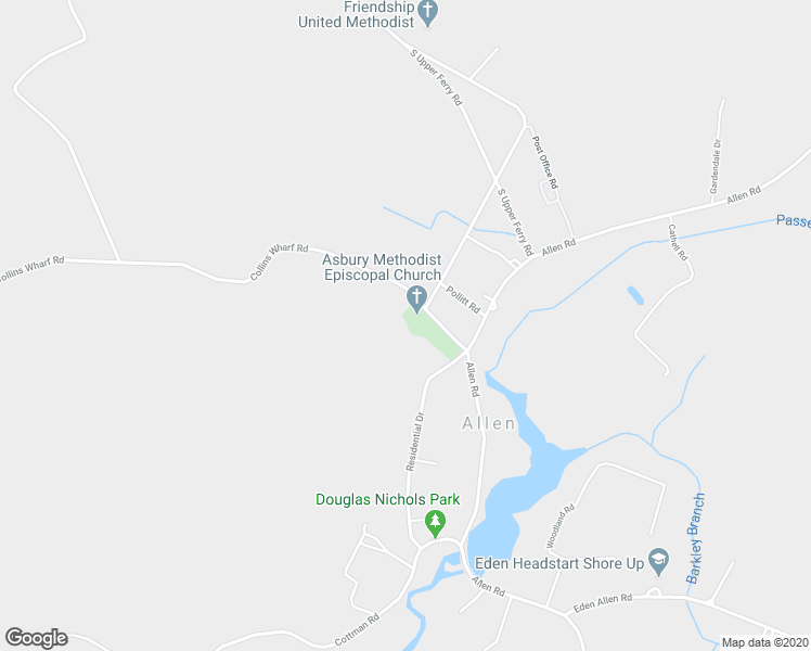 map of restaurants, bars, coffee shops, grocery stores, and more near 26679 Collins Wharf Road in Eden