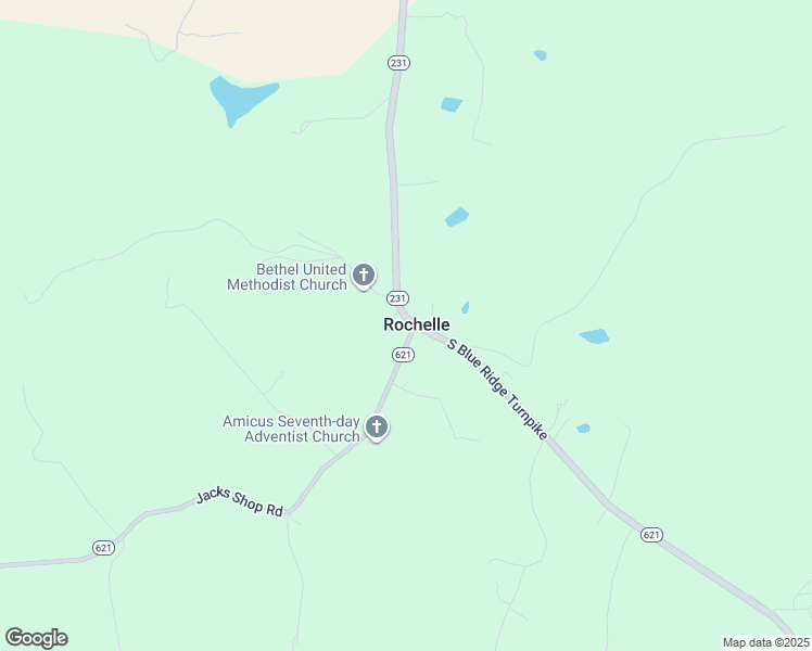 4227 Jacks Shop Road, Rochelle VA Walk Score