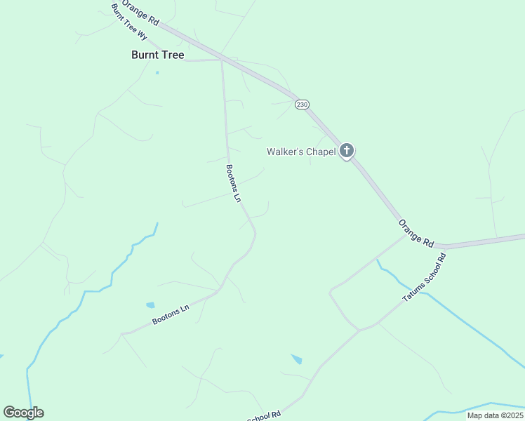 map of restaurants, bars, coffee shops, grocery stores, and more near 57 Chinquapin Ridge Lane in Orange