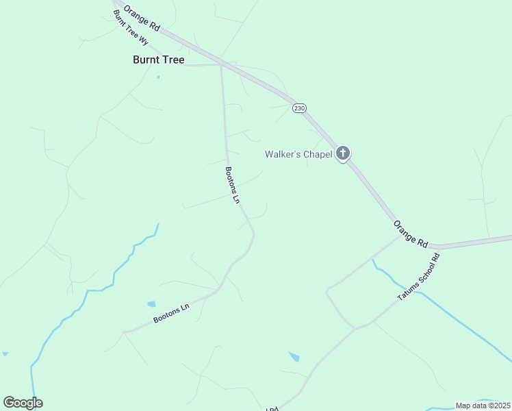 map of restaurants, bars, coffee shops, grocery stores, and more near 57 Chinquapin Ridge Lane in Orange