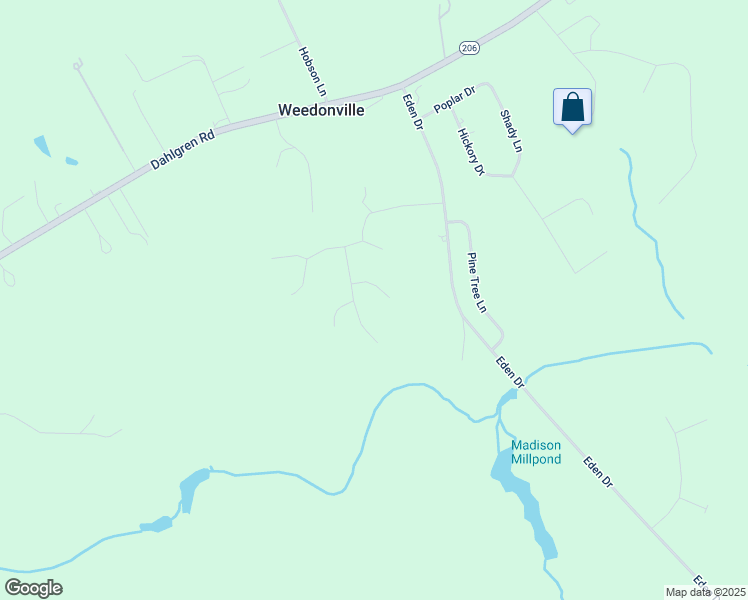 map of restaurants, bars, coffee shops, grocery stores, and more near 11060 Pratt Place in King George