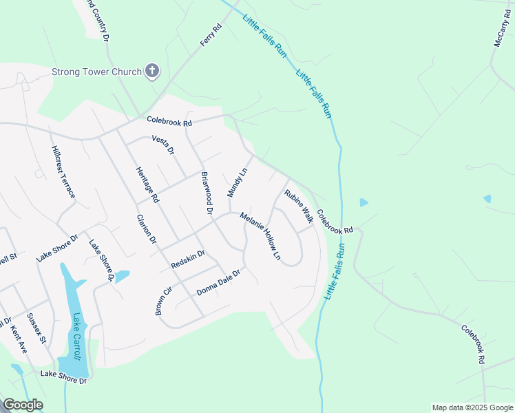 map of restaurants, bars, coffee shops, grocery stores, and more near 8 Bagley Court in Fredericksburg