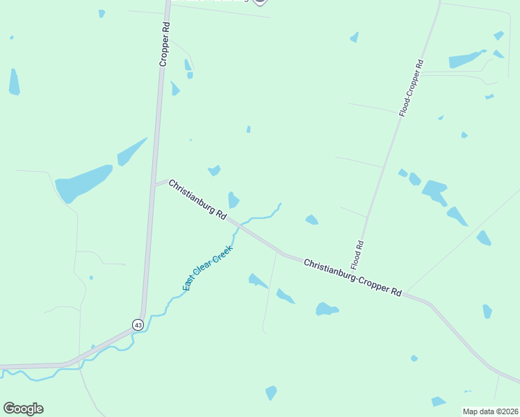 map of restaurants, bars, coffee shops, grocery stores, and more near 348 Christianburg Road in Shelbyville