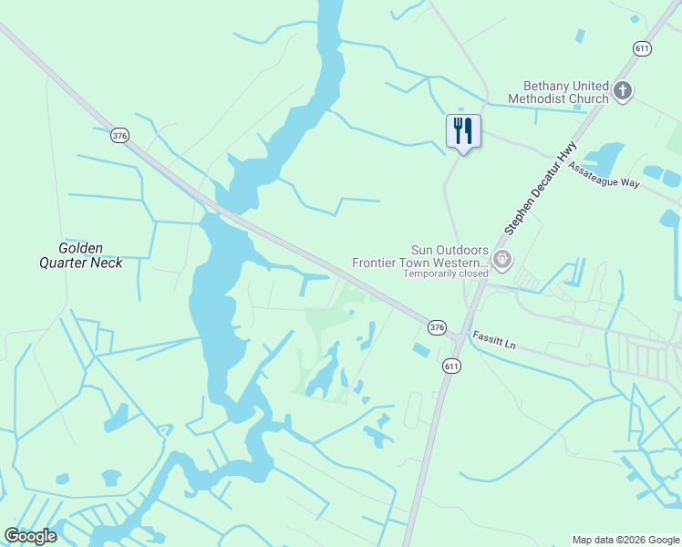 map of restaurants, bars, coffee shops, grocery stores, and more near 8499 Raccoon Lane in Berlin