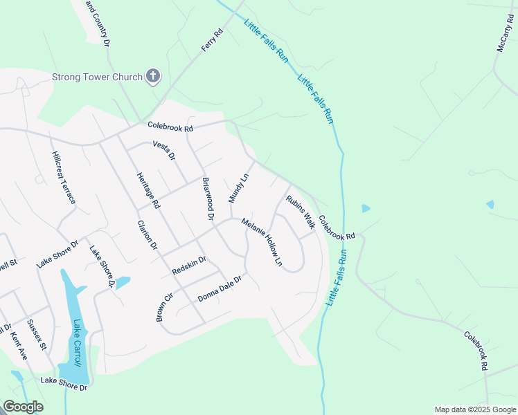 map of restaurants, bars, coffee shops, grocery stores, and more near 8 Bagley Court in Fredericksburg