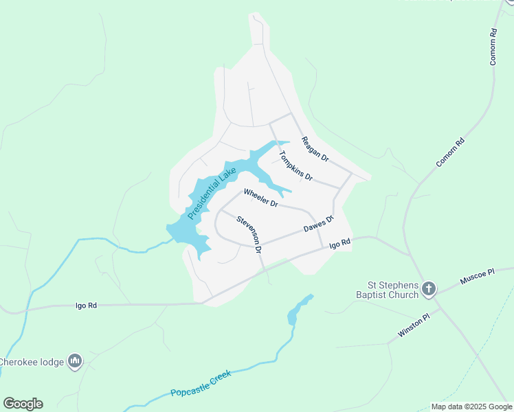 map of restaurants, bars, coffee shops, grocery stores, and more near 6391 Wheeler Drive in King George