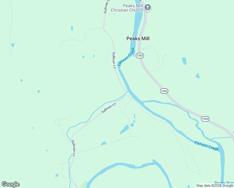 map of restaurants, bars, coffee shops, grocery stores, and more near 2380 Sullivan Lane in Frankfort