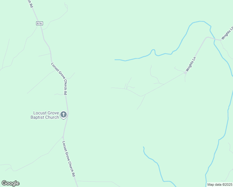 map of restaurants, bars, coffee shops, grocery stores, and more near 1503 Wrights Lane in Radiant