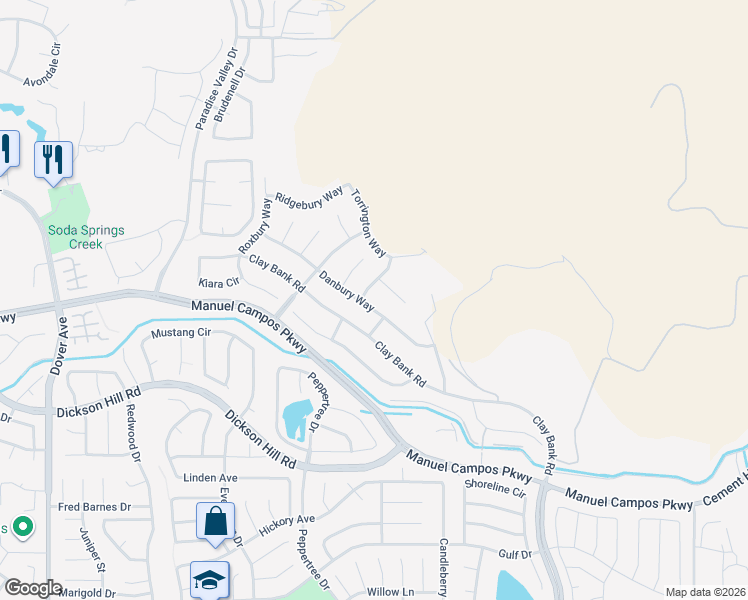 map of restaurants, bars, coffee shops, grocery stores, and more near 1869 Beacon Falls Way in Fairfield