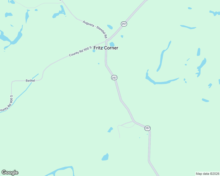 map of restaurants, bars, coffee shops, grocery stores, and more near 8804 Indiana 257 in Stendal