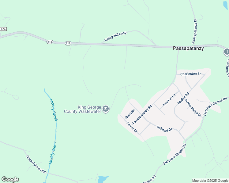 map of restaurants, bars, coffee shops, grocery stores, and more near 1059 French Court in King George