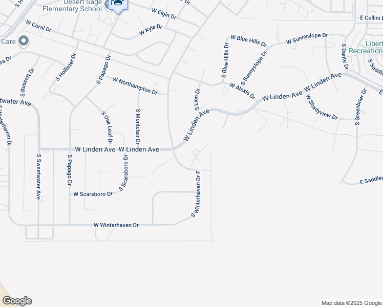 map of restaurants, bars, coffee shops, grocery stores, and more near 1185 South Shale Lane in Pueblo West