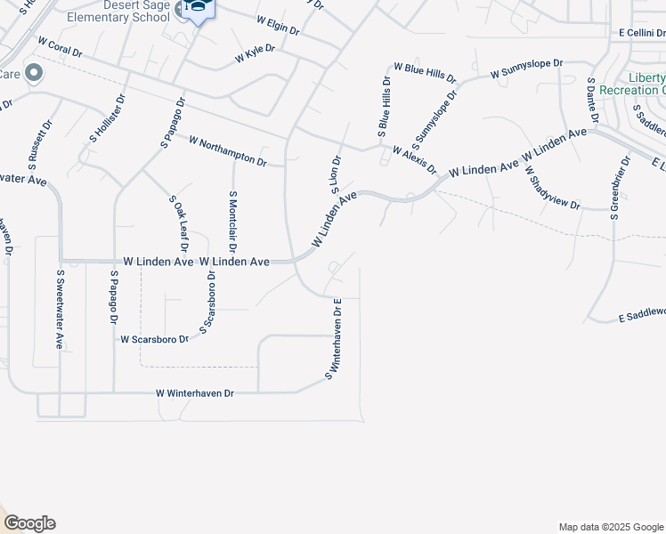 map of restaurants, bars, coffee shops, grocery stores, and more near 1185 South Shale Lane in Pueblo West