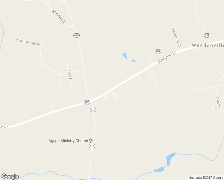map of restaurants, bars, coffee shops, grocery stores, and more near 10108 Dahlgren Road in King George