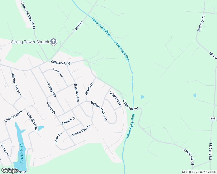 map of restaurants, bars, coffee shops, grocery stores, and more near 2 Argyle Hills Drive in Fredericksburg