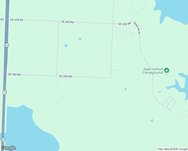 map of restaurants, bars, coffee shops, grocery stores, and more near 51-99 Southeast 500th Road in Clinton