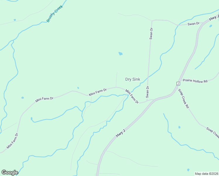 map of restaurants, bars, coffee shops, grocery stores, and more near 9156-9686 Mini Farm Drive in Gravois Mills