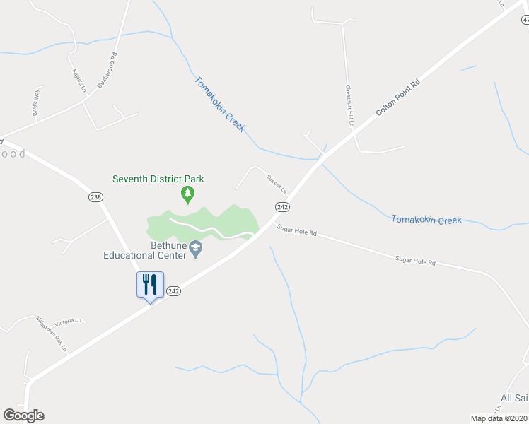 map of restaurants, bars, coffee shops, grocery stores, and more near 22810 Hillside Lane in Avenue