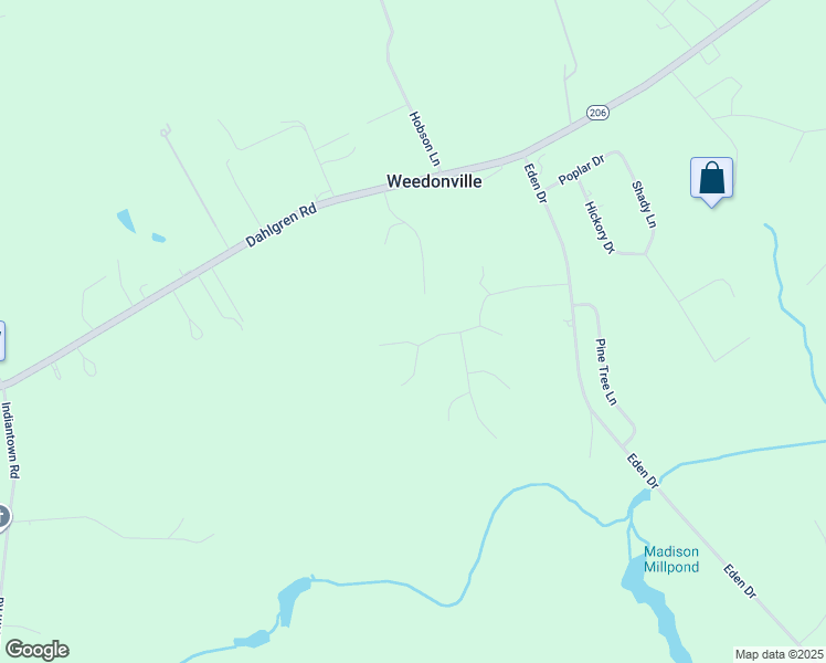map of restaurants, bars, coffee shops, grocery stores, and more near 8413 Bone Place in King George
