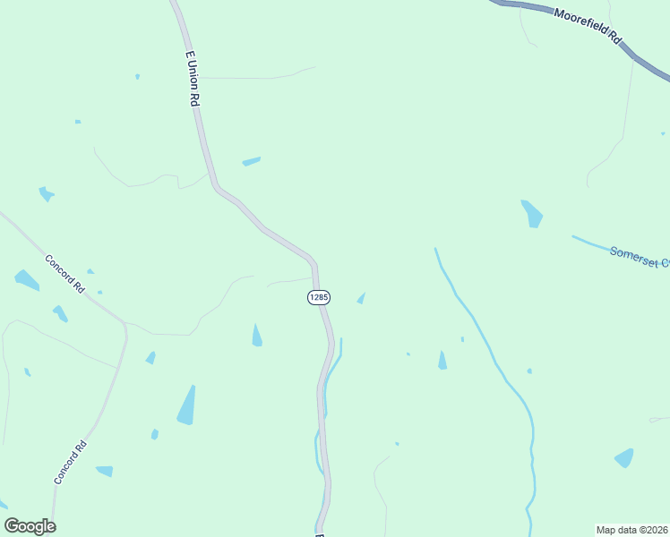 map of restaurants, bars, coffee shops, grocery stores, and more near 1449 East Union Road in Carlisle